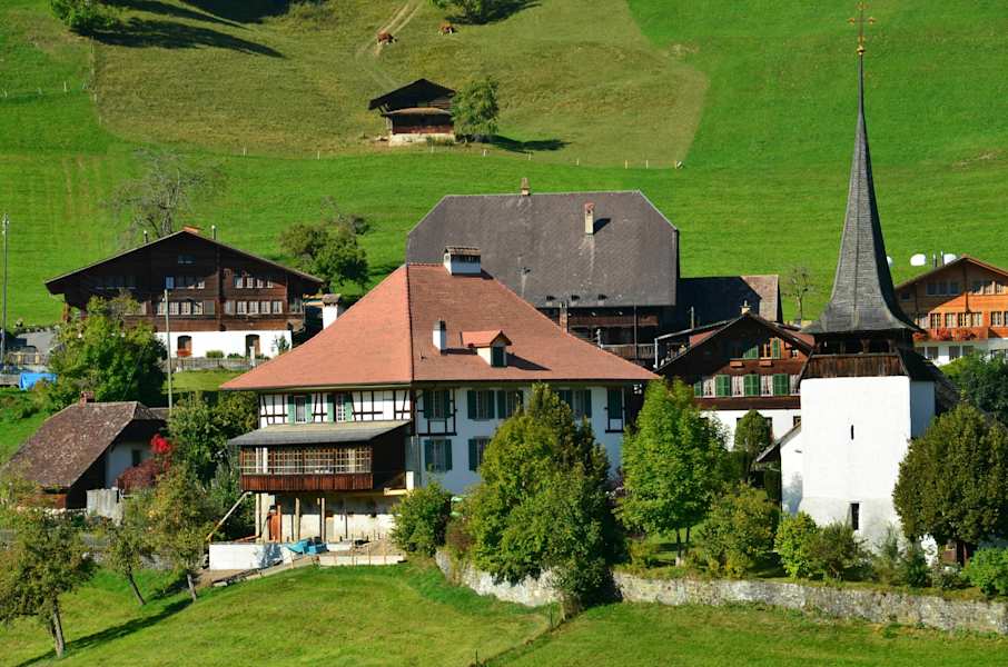 Das Dorf Diemtigen.