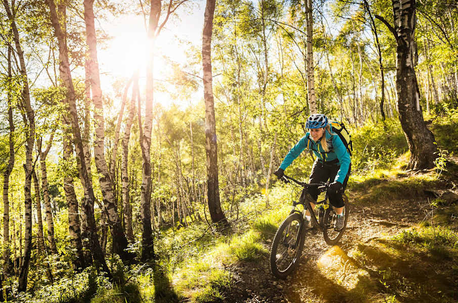 Symbolfoto Mountainbiken