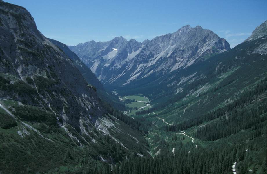 Blick ins Karwendeltal