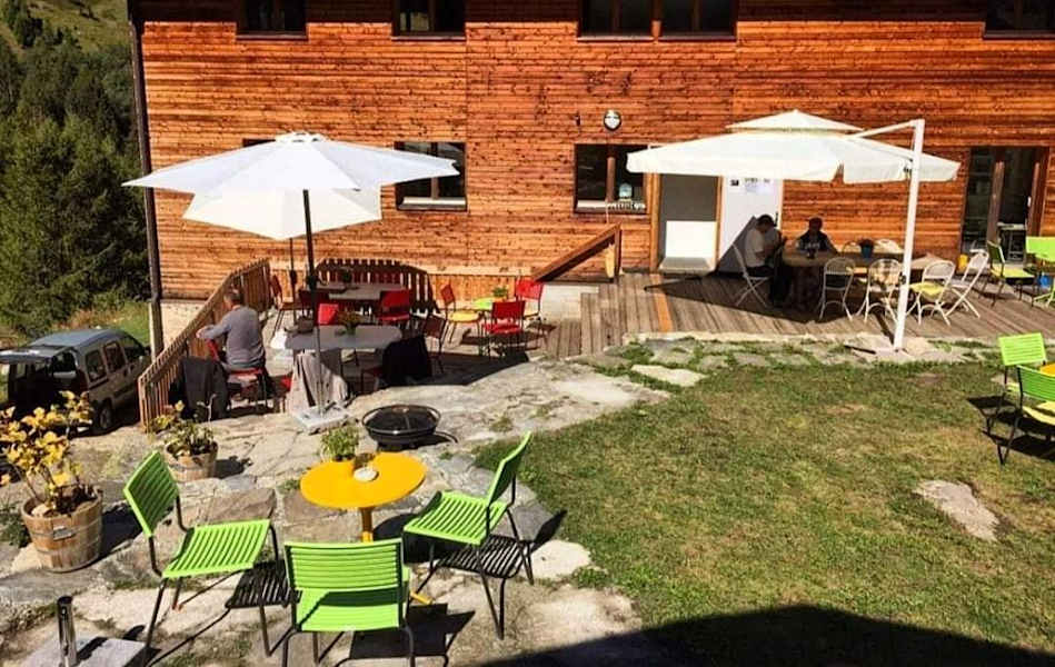 Terrasse Berggasthaus Heiligkreuz