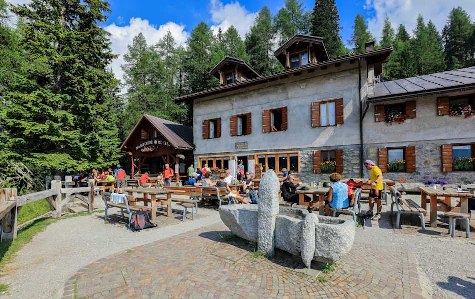 Beim Rifugio Casinei