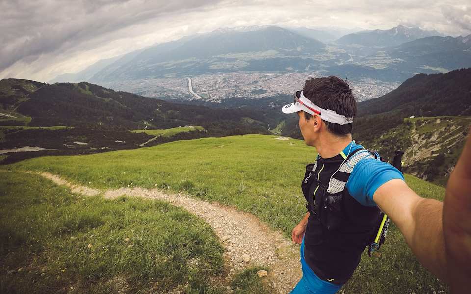 Trailrun auf die Vordere Brandjochspitze