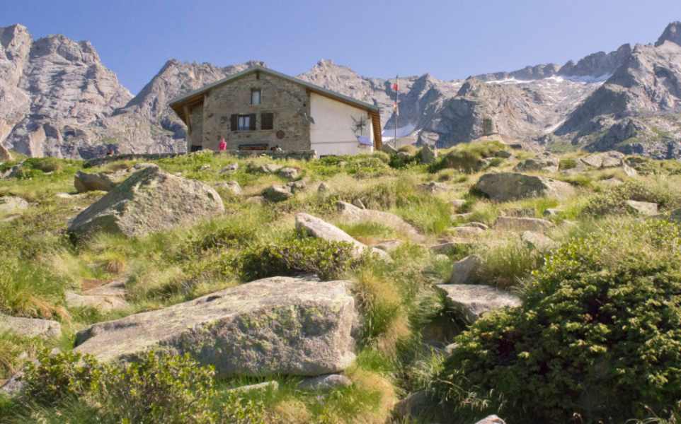 Aufstieg zur Prudenzini-Hütte