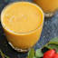Selbstgemachter Hagebutten-Smoothie