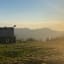 Sonnenaufgang auf der Hütte