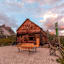 Sonnenuntergang auf der Franz-Fischer-Hütte
