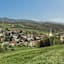 Der Ort Saupsdorf vom Wachberg aus gesehen.