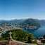 Blick vom San Salvatore  auf Lugano
