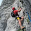 Anna-Klettersteig nach Rillenquergang