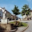Am stimmungsvollen Marktplatz von Oberneukirchen.