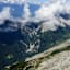 Blick von der Bettelwurfhütte ins Halltal