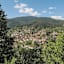 Rückblick auf Forbach, unseren Ausgangspunkt im Murgtal.