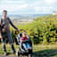 Bequemer Uferweg mit Blick auf das Förrenbachtal und die Houbirg