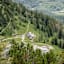 Blick zur Bergstation der Katrin Seilbahn