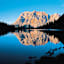Magische Momente: Das Zugspitzmassiv spiegelt sich im Seebensee.