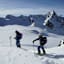 Unter dem Daunjoch wartet eine perfekte Abfahrt im Powder