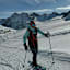 Skitourenpark Pitztal - Anstieg auf der gesicherten Piste am Pitztaler Gletscher