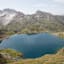 Der an der Strecke liegende Große Timmler Schwarzsee (2.514 m) zählt zu den schönsten Bergseen der Stubaier Alpen.