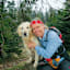 Zwei beste Wanderfreunde im Schwarzwald.