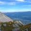 Blick vom Ostrücken der Rumerspitze auf das Kreuzjöchl