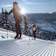 Auffellen im Skitourenpark St. Johann in Tirol