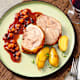 Lammbraten mit Hollersauce