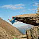 Der Silvapark: Bouldern über Galtür