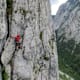 Klettern im Höllental: Die Blechmauerverschneidung