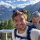 Am Karnischen Höhenweg mit meinem Sohn Tobias