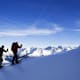 Schneeschuhwandern bei Serfaus in Tirol