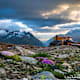 Wanderung zur Gandegghütte von der Bergstation Furi-Trockener Steg