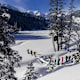 Schneeschuhtour durch das Schwarzwassertal zur Schwarzwasserhütte und Gerachsattel