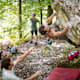 Boulderblock Jonny am Attersee