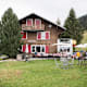Wanderung zum Chalet Schild von der Station Rigi Wölfertschen First