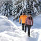 Winterwanderung durch die Höfelandschaft von Alta Badia
