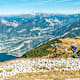 Mit dem Mountainbike auf die Malga Grassi vom Lago di Tenno