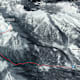 Skitour auf den Antersasc in den westlichen Dolomiten