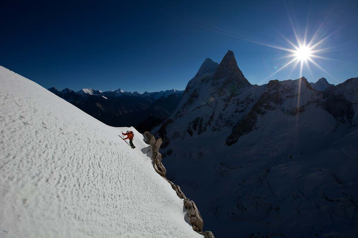 Der Shivling in Indien, von Westsüdwesten