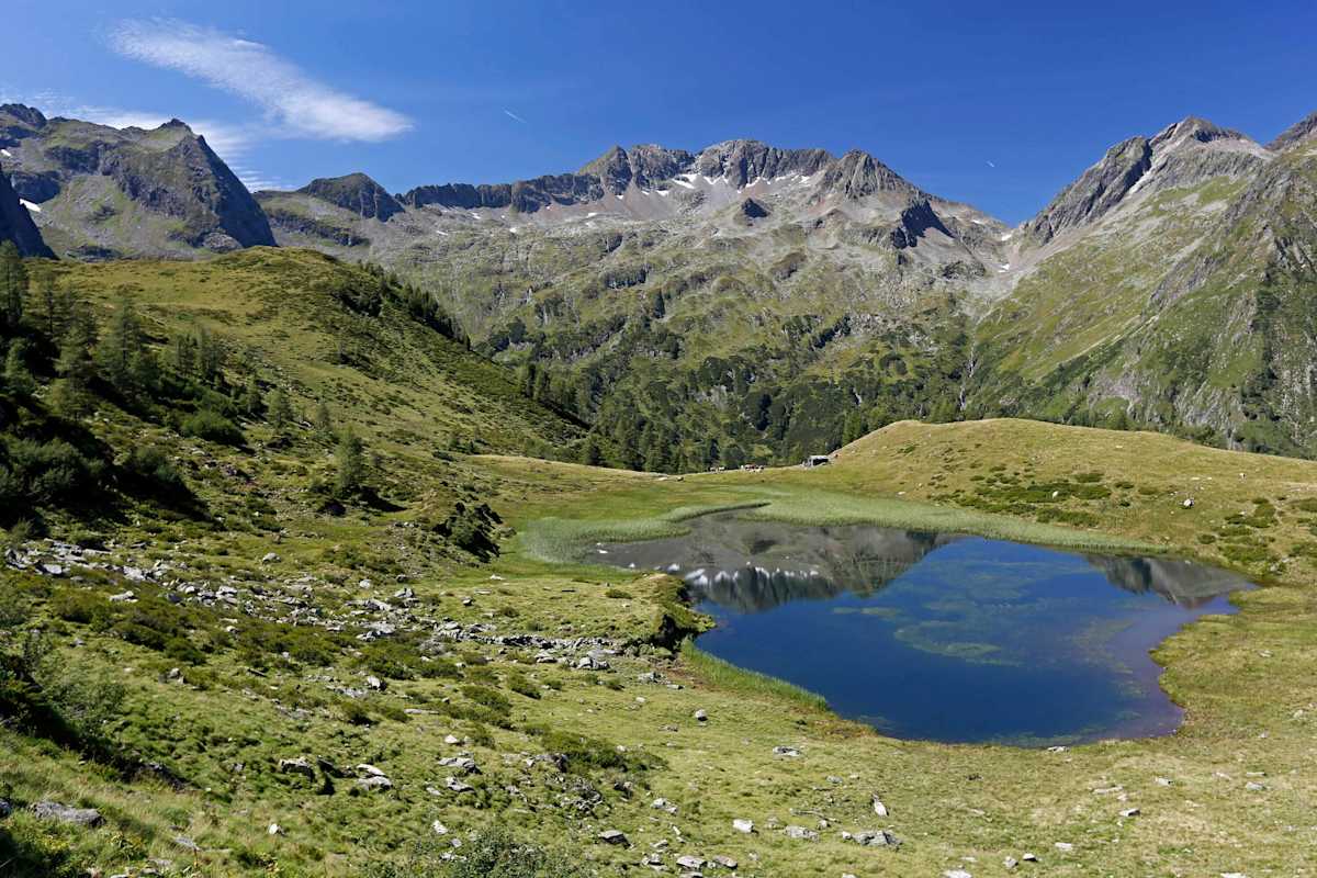 Der Lemperkarsee in den Niederen Tauern