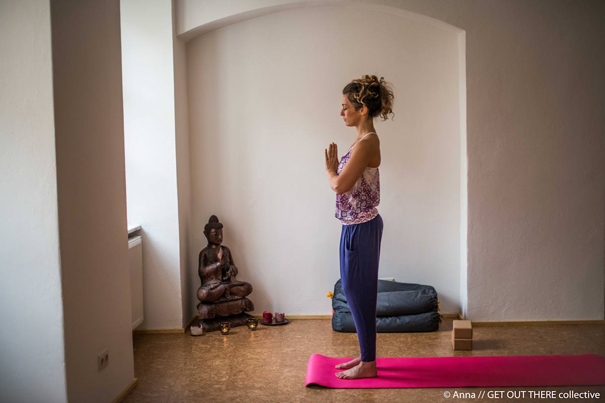 Yoga nach dem Wandern