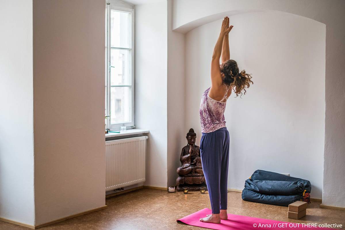 Yoga nach dem Wandern