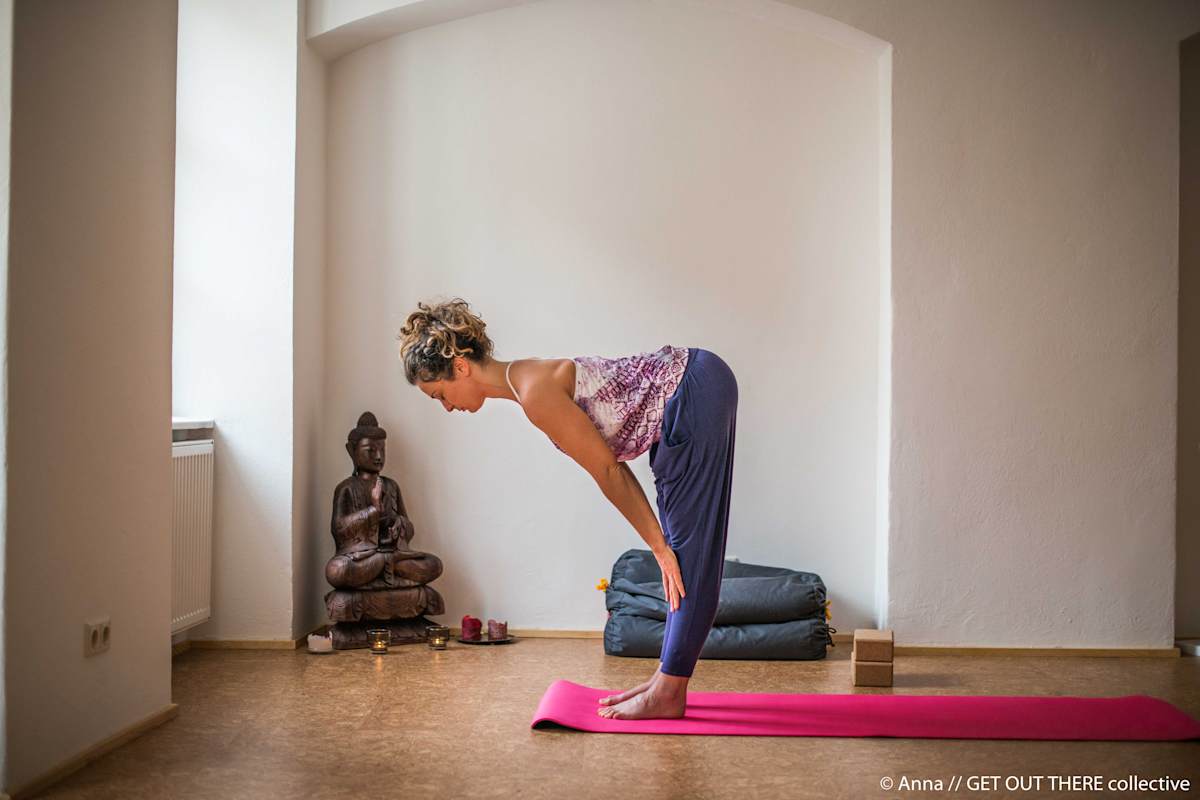 Yoga nach dem Wandern