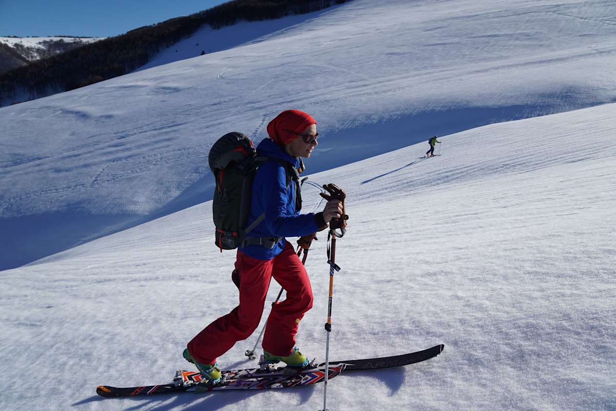 Frühjahr: Skitour in den Abruzzen