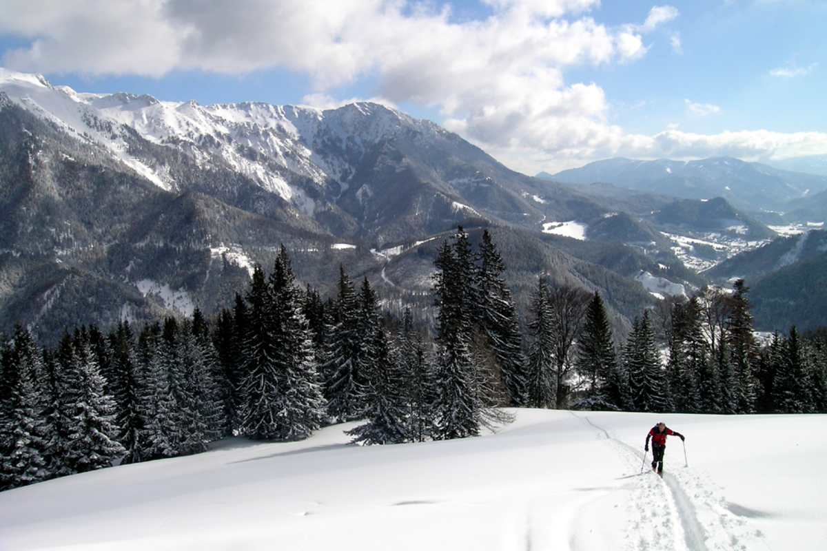 Der Aufstieg auf den Blahstein/Schneealpe-Hinteralm