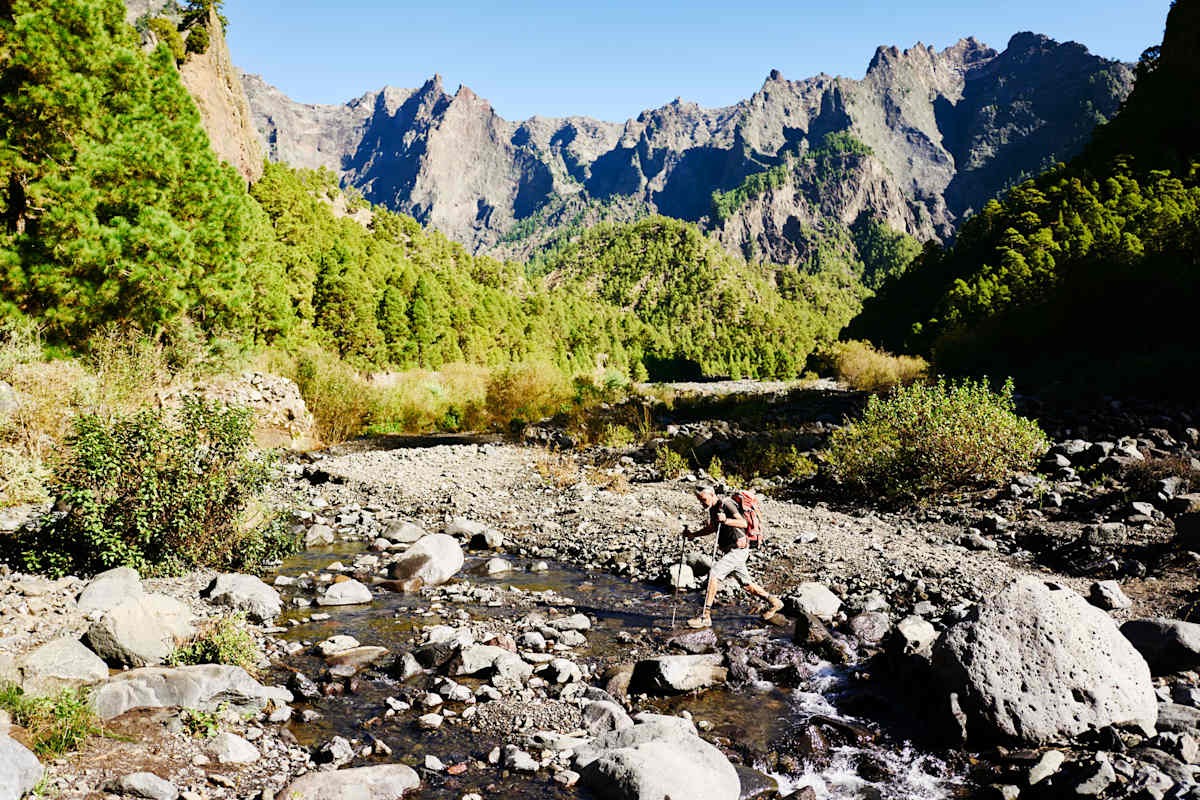 Talboden der Caldera de Taburiente