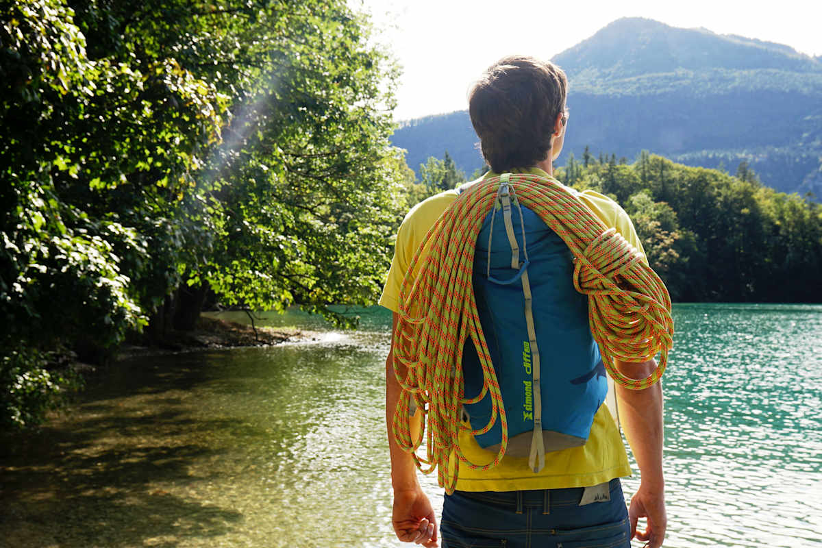 Rucksack fürs alpine Sportklettern