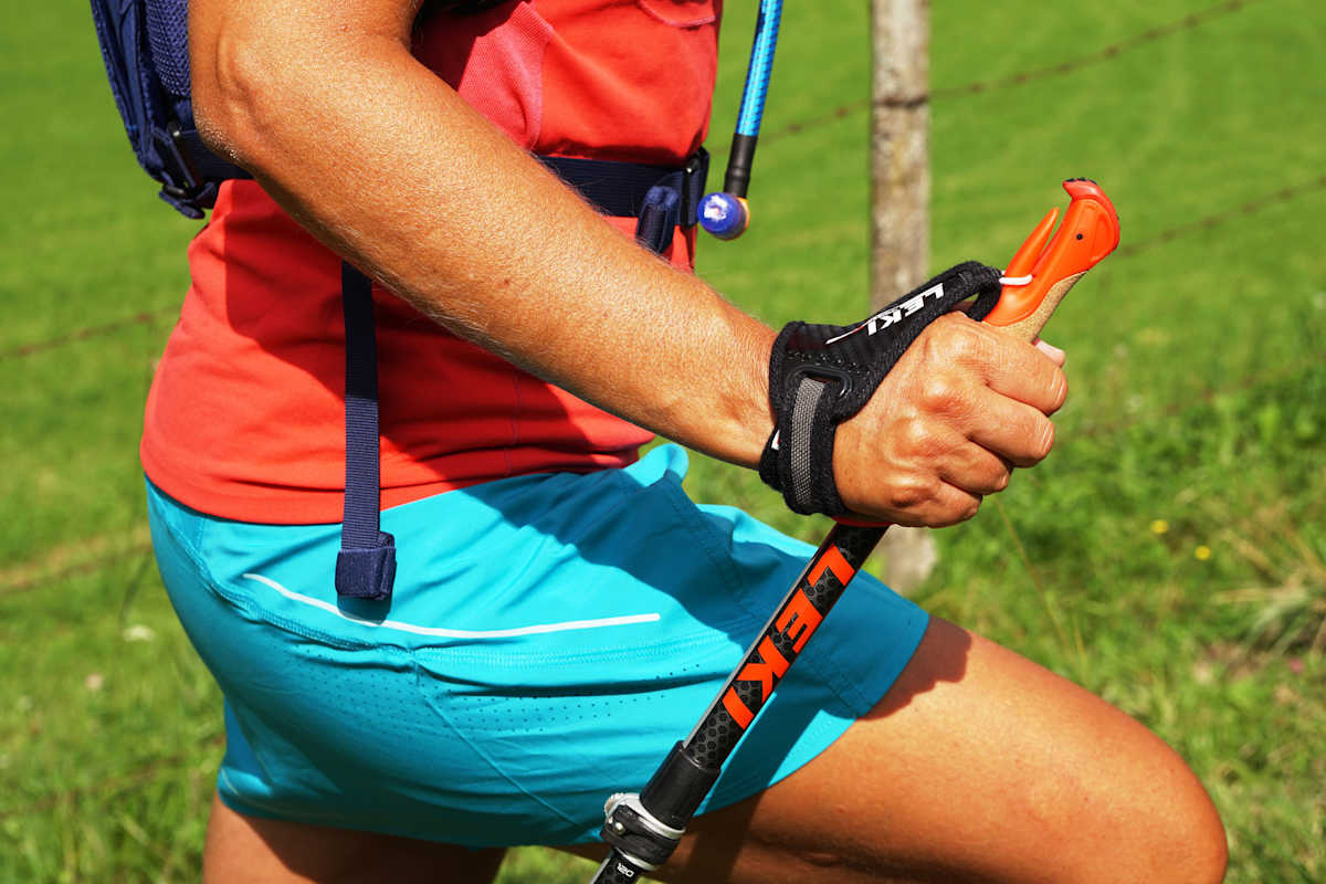 Speed-Hiken: Stock-Griffe aus rutschfestem Kork