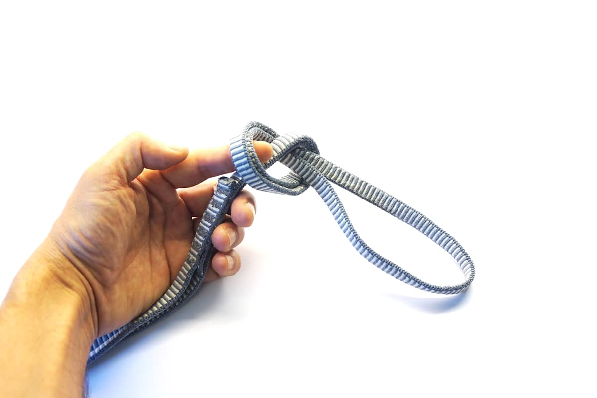 „Weiches Auge“ mit doppeltem Bulinknoten