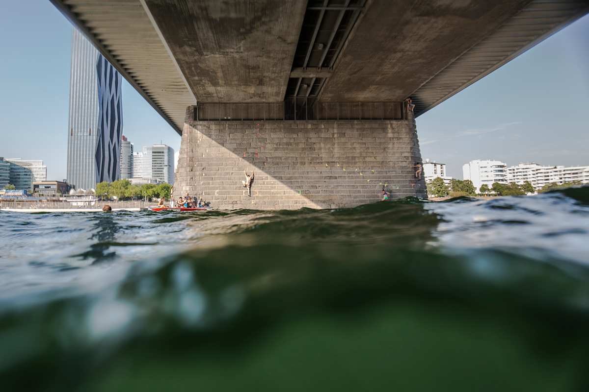Reichsbrückenpfeiler – Urban Boulder Cup 2015