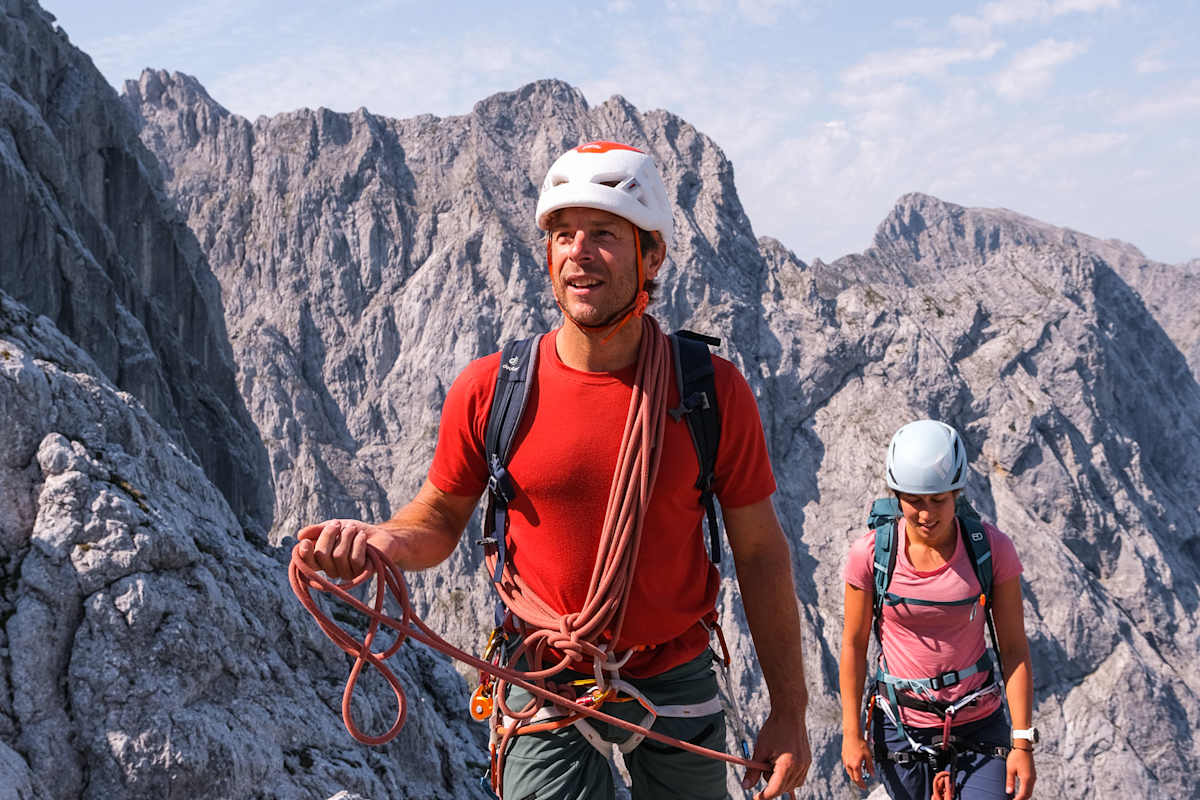 Guido Unterwurzacher von den Kitzbüheler Bergführern kennt den Weg aufs Totenkirchl bestens.